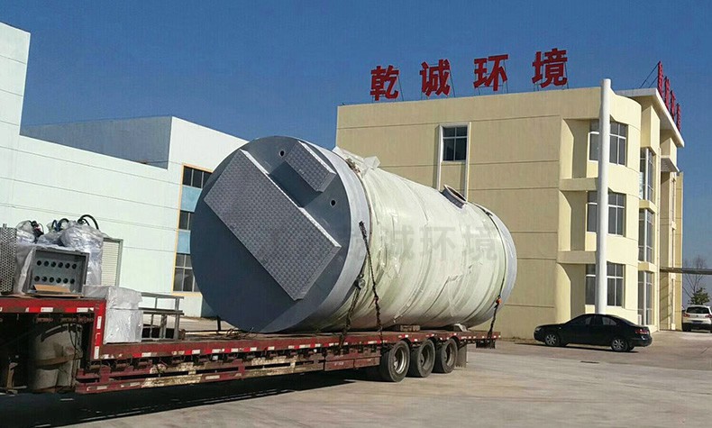 一體式提升泵站發(fā)貨現(xiàn)場(chǎng)